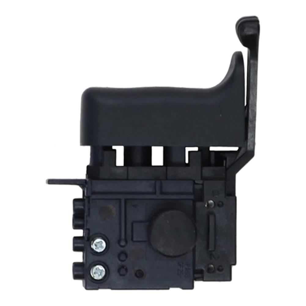 For DIY Repairs Hammer Drill Switch Black Plastic Replacement Switch Black Color Compatible With HR2432 Compatible With HR2440