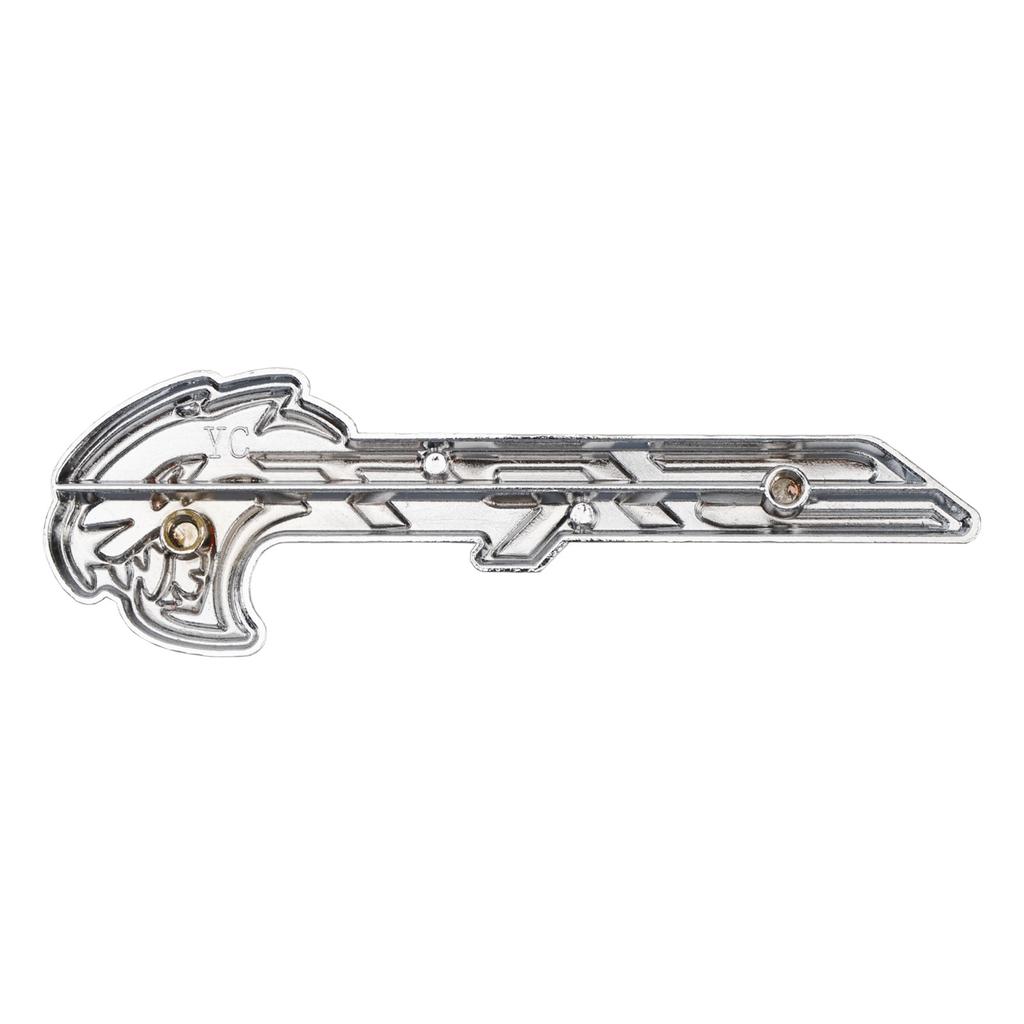 Front Grille SRT Hellcat Emblem Badge for Charger Challenger SRT Chrome