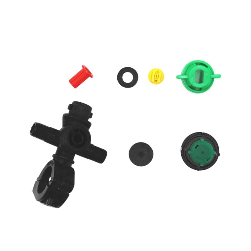 2pcs High Efficiency Garden Irrigation Sprays Head with 6 Pin Clamps Fitting for Wide Coverage Sprays