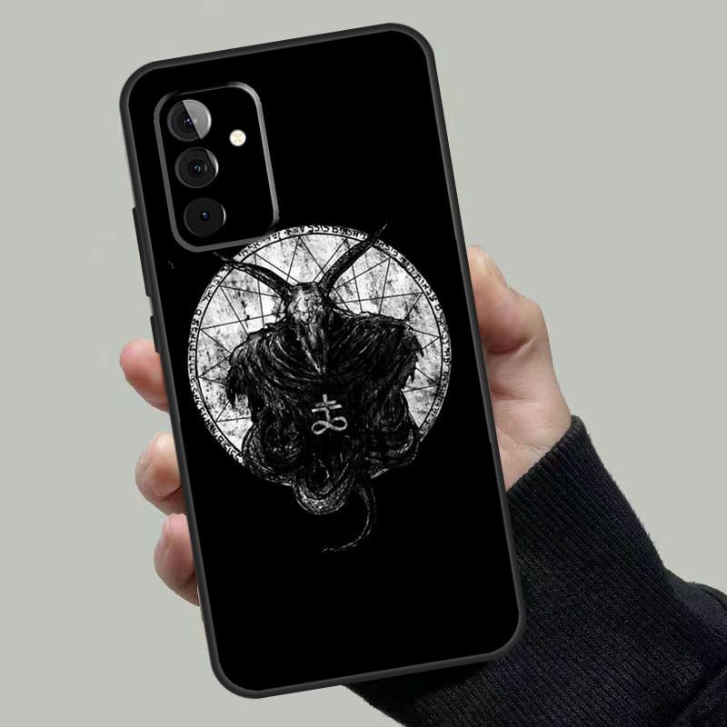 Devil Satan Dark Art Case For Samsung Galaxy A52 A32 A22 A12 A54 A34 A24 A14 A51 A71 A73 A53 A33 A23 A13 Cover