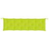 Garden Bench Cushion Light Green 180x50x7 Cm Oxford Fabric