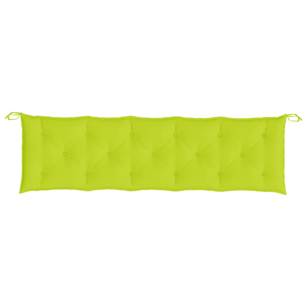 Garden Bench Cushion Light Green 180x50x7 Cm Oxford Fabric