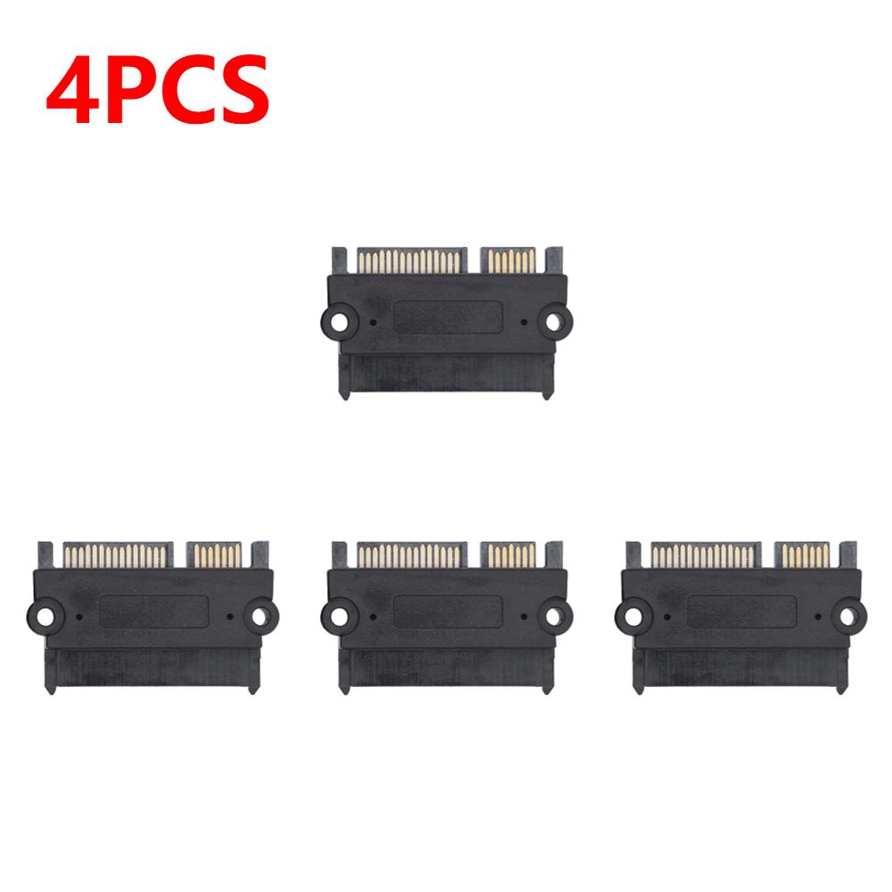 1-30PCS SATA Male To Female Power Data Converter 22Pin 7+15 Male To Female SATA To SATA Converter SATA To SATA Adapter