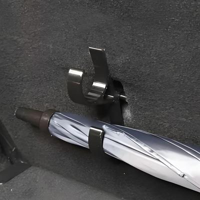 2pcs Car Umbrella Holder Car Trunk Hook Umbrella Mount Plant Towel Hook Auto Accessories Universal Internal Storage Organizer
