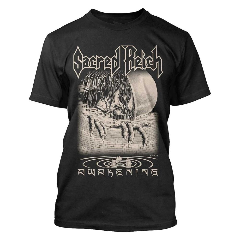Hot Sacred Reich - Awakening Full Size Unisex Cotton T-Shirt HT047 Unisex T-Shirt S