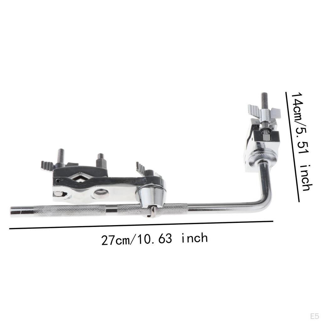 Cymbal Arm Attachment Drum Set Mounting Clamp Metal Convemient Hardware Boom for Parts