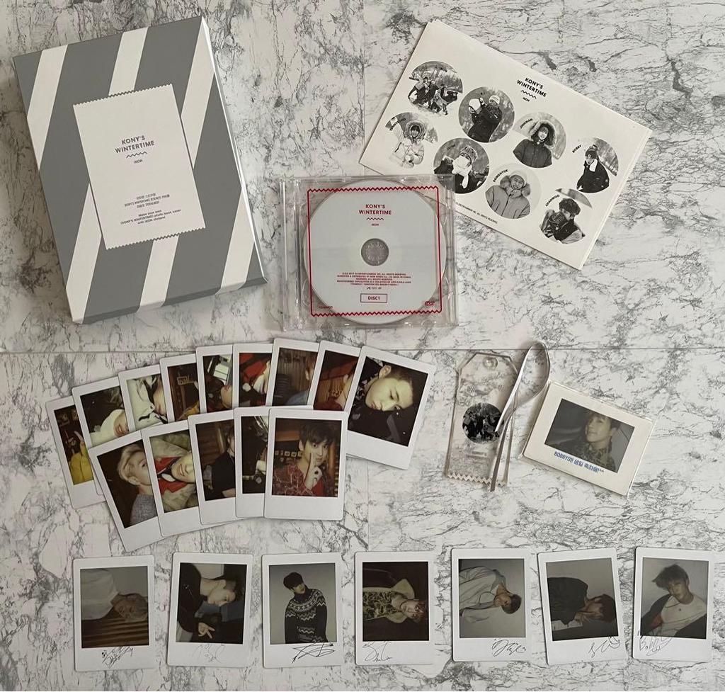 [USED] Autographed iKON KONY'S WINTERTIME DVD