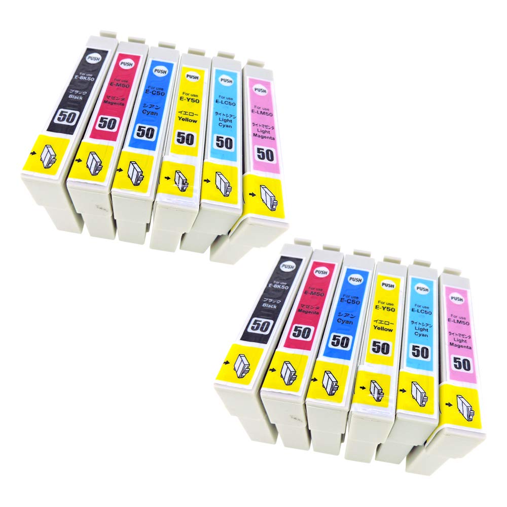 

EPSON Epson IC6CL50L x 2 of Latest compatible ink cartridge with IC chip and supports remaining amount Balloon IC50 50 Can be used with genuine 301