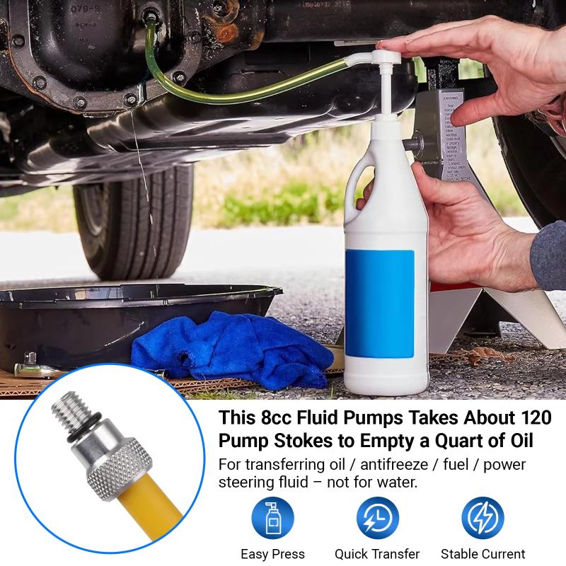 Marine Engine Lower Unit Gear Oil Pump 1 Set For Mercury Suits Standard Quart Bottles Handy Tool for Boat Service