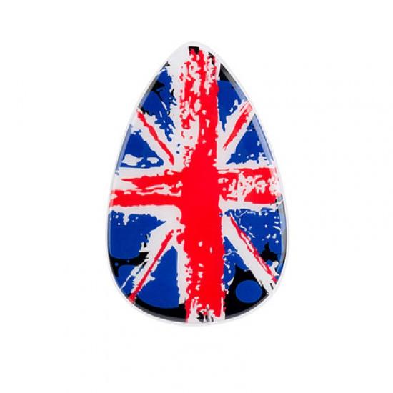 Auto Epoxy Aufkleber 3D Union Jack Dashboard AC Vent Outlet Aufkleber Für Mini Cooper S Clubman F54 F55 F56 Innen