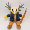 99 Nights Forest Plush Toys Sitting Standing Elk White Owl Stuffed Doll Pillow Gift For Kids