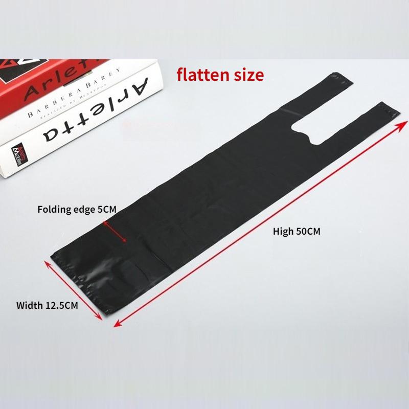 Reusable Red Wine Tote Bag Single Wine Packaging Tote Thickened PE Hotel Universal Pouch Load Bearing and Durable Plastic Bag Black packaging pouch