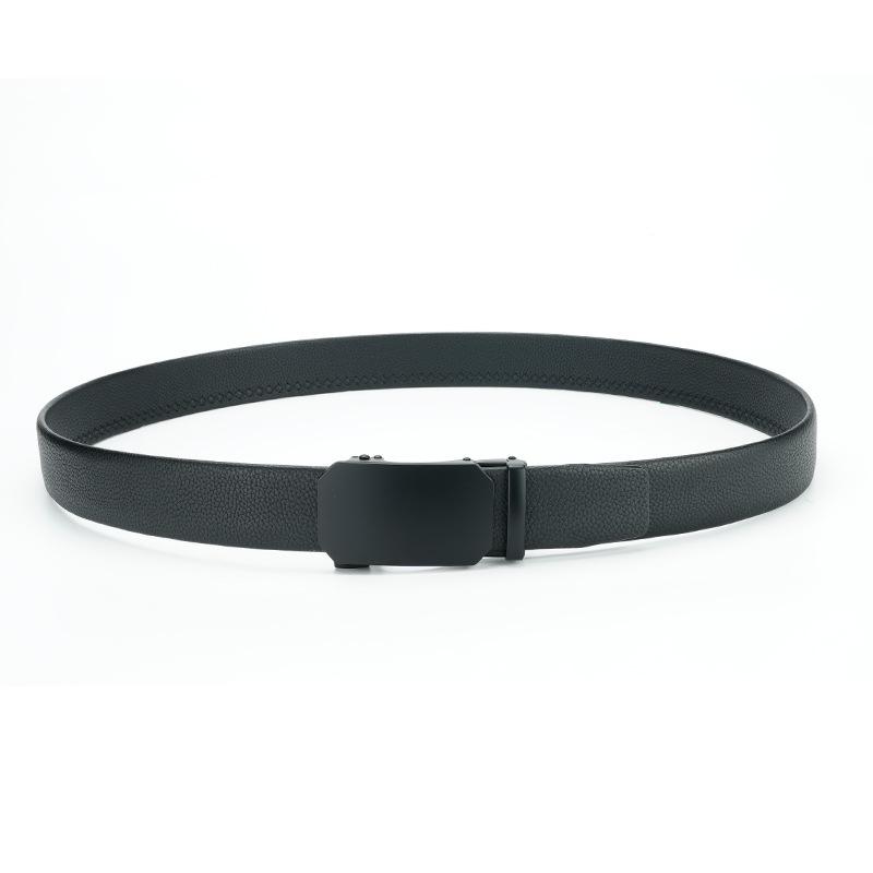 Belt Men's Business Soft Belt Belt Men's Trendy Men's Automatic Buckle Belt