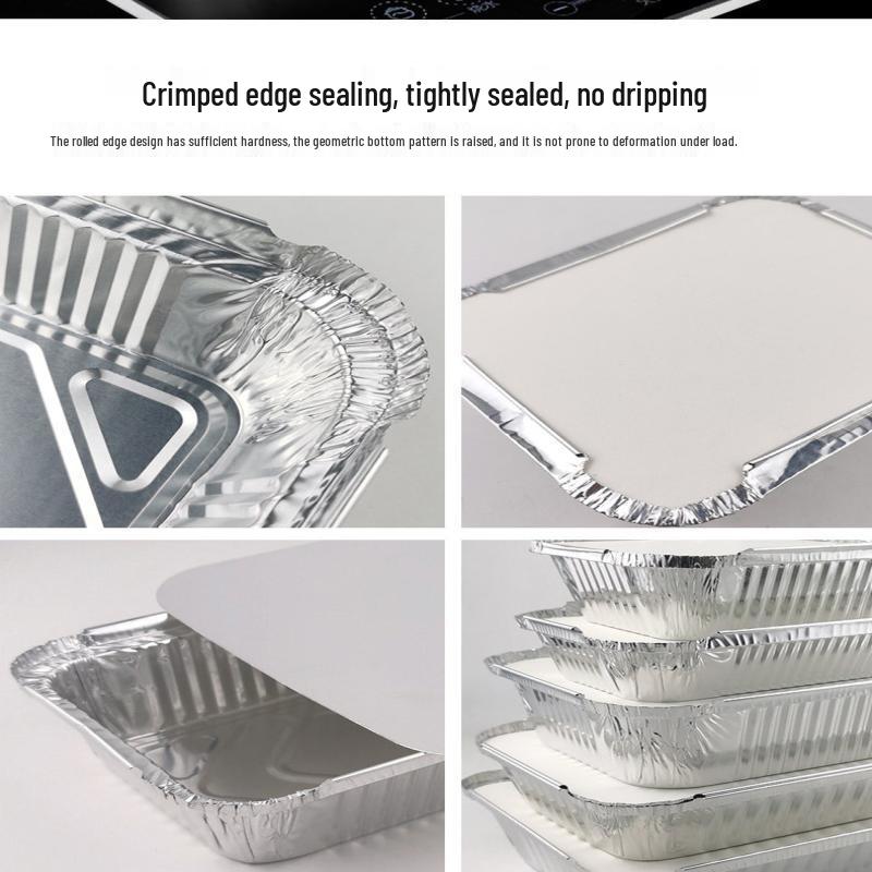 Rectangular BBQ Aluminum Foil Trays