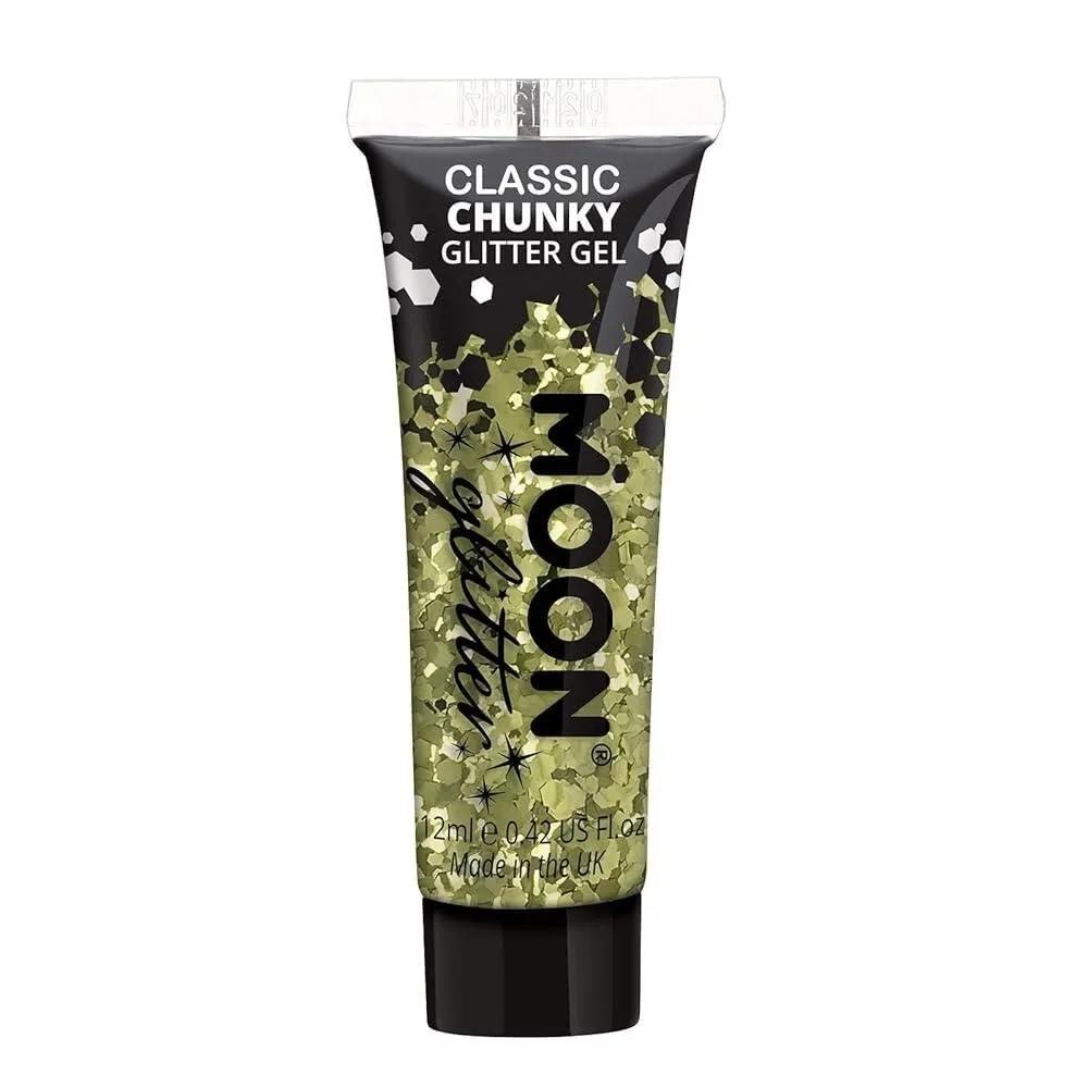 Smiffys Chunky Glitter Gel Moon Glitter Classic 12ml