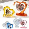 Photo Frame Resin Mold Heart Silicone Mold for Epoxy Resin Picture Frame Molds for Resin Casting Art Crafts Home Decors