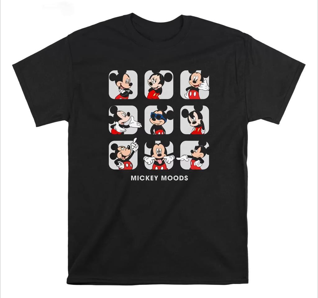 Cool Mickey Moods Unisexs And Unisexs Tshirt