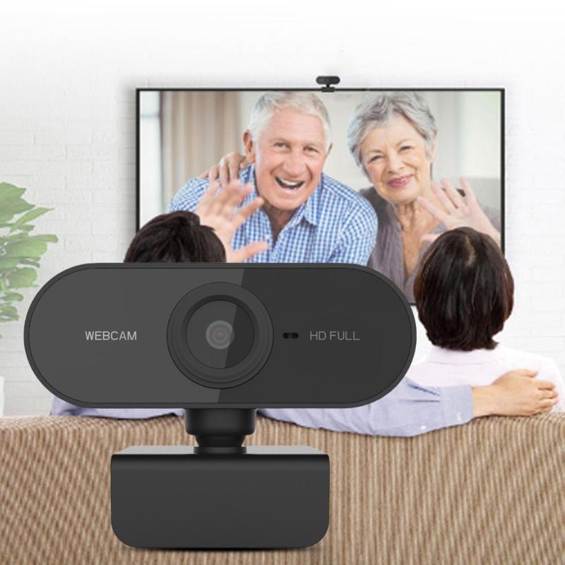 Highly Definition 1080P Camera Webcam Adjustable Angle for PC,Plugs and Play USB Connectivity for Live Broadcasts