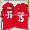 Indiana Hoosiers College Football Jersey Embroidered NCAA Team Uniform Men Cotton Rugby Style