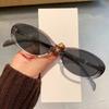 Women’s Luxury Myopia Sunglasses Sophisticated Small-frame Oval Trendy Street-style Shades Eyewear Men Goggles Diopter 0 To -4.0