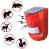 Solar Lamps Infrared Motion Sensor Alarm Siren Strobe Light For Home Garden Carage Field Wild Animals Security Alarm Salor Lamp
