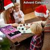 2023 Jul 24 dagers adventskalender Naturlig krystallstein Xmas Blindboksgave