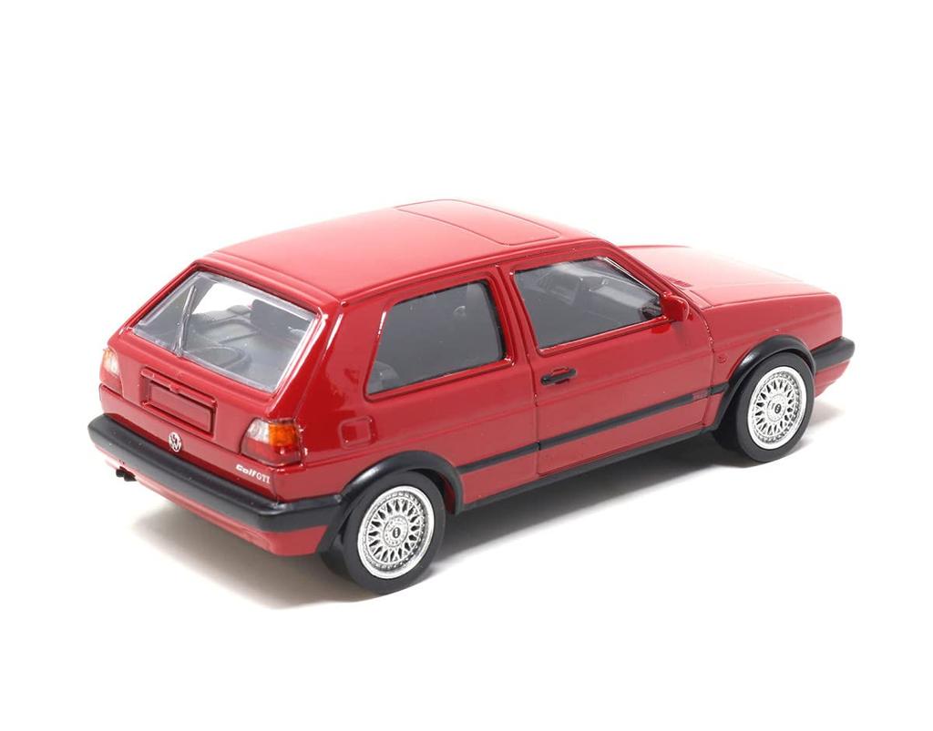 Modelo diecast em escala NOREV Volkswagen Golf GTi G60 1990 1/43 carro (Vermelho)