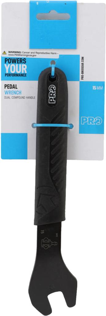 Pro 15Mm Bicycle Pedal Wrench With Ergonomic Handle, Hardened