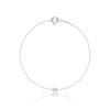 Lunne 14K Diamond Essential Bezel Bracelet (14K Gold) #Lcb03