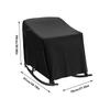 Rocking Chair Cover Windproof Adjustable Recliner Cover Non-Slip For Garden Yard Farm Lawn Courtyards Balcony