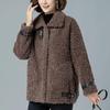 2024 Stylish Women's Shearling Coat - Versatile Lambswool Fleece Jacket for Autumn and Winter