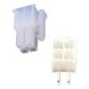 4 Pin Curved Electrical Connector for Automotive Use In Car Motorcycle Secure Connection Cable Plug Socket