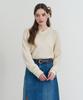 Deuloupisumeon Mohair V-Neck Sheer Knit [Black]
