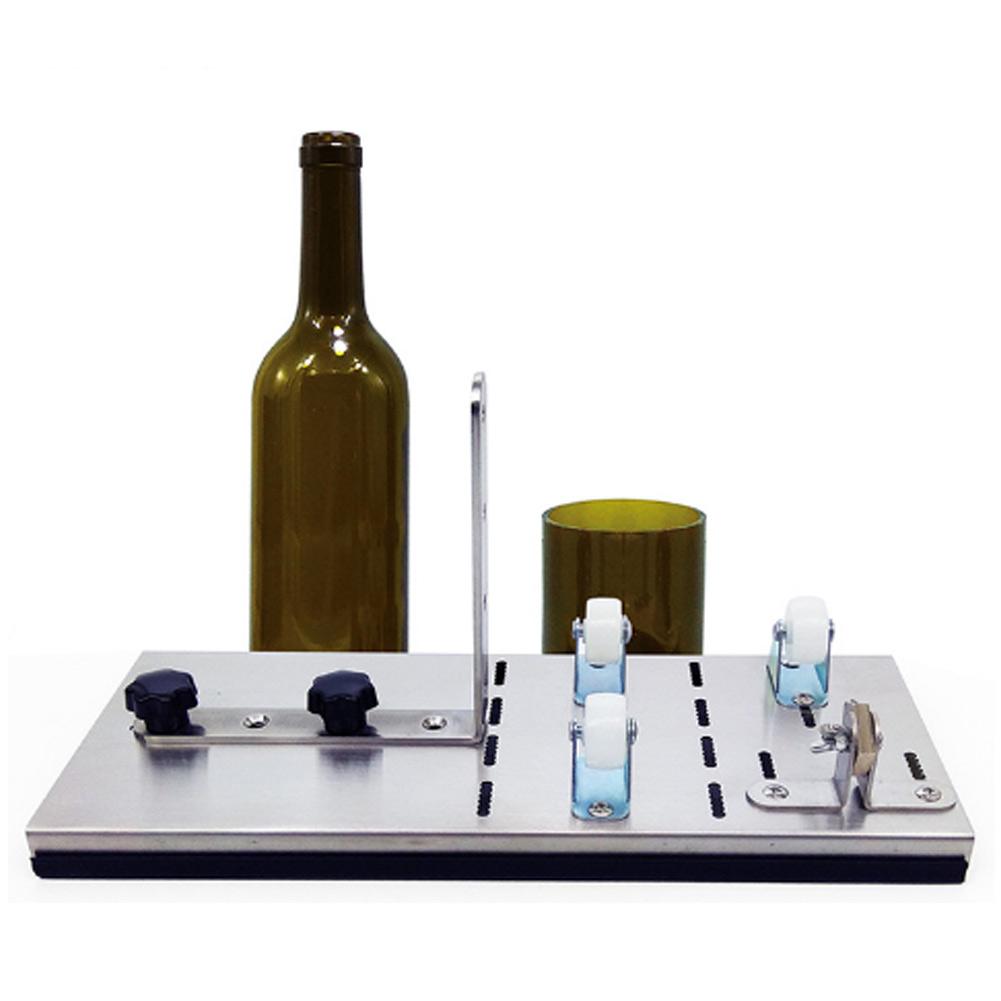 Glass Bottle Cutter Tool Kit DIY Wine Bottle Cutting Machine Multi Level Adjustable