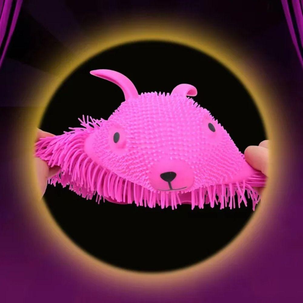 Big Size Vent Squeezing Toys Long Haired 3D Sensory Toy Cute Animal Squeezing Toy  Kids Gift
