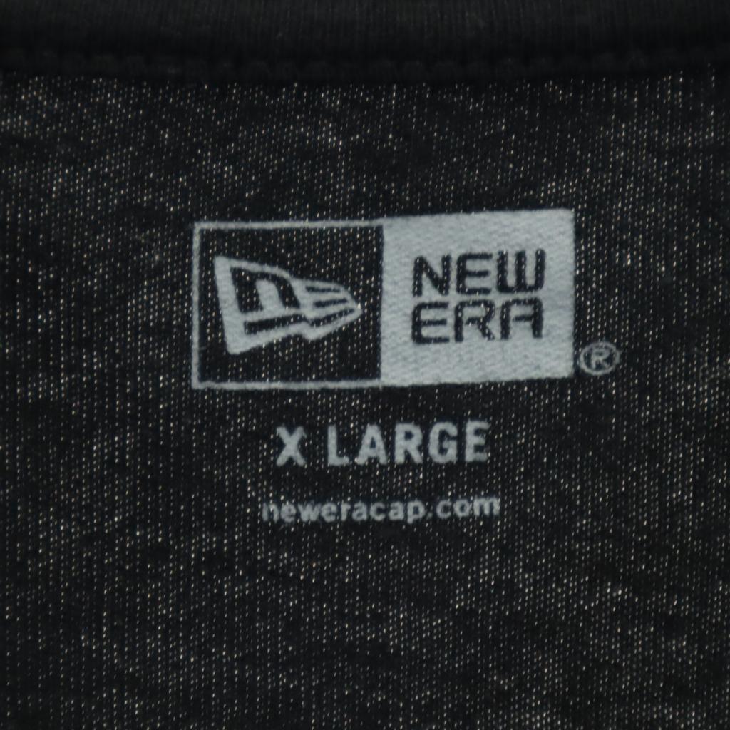 New Era Short Sleeve Snoopy T-shirt XL Black PEANUTS Men's Used