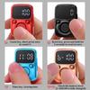 Fingerzähler Leuchtender Fingerring Elektrisches Digitaldisplay Zählwerk Maschenmarkierer Nähen Weben Buddhas Gebet Fußball