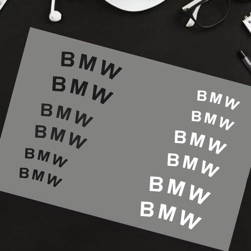 6pc Heat Resistance Caliper Decals Wheel Decor Vinyl Sticker For BMW M Power Performance M3 M5 X1 X6 X3 X5 E39 E46 F11 F12 F07 ydbn48