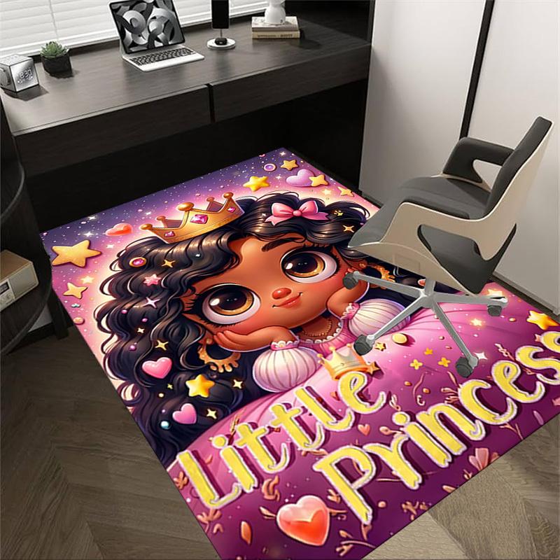 

1PC Little Princess Extra Large Non-Slip Floor carpet, Office, family, bedroom, Studio - Large Area RugJ0411 60cm by 90cm