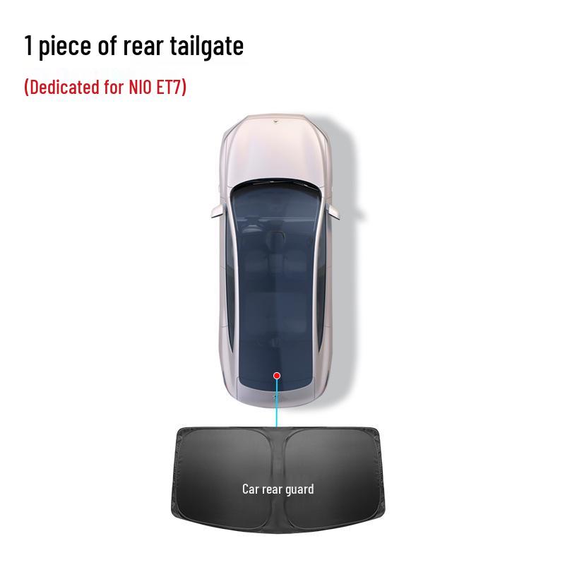 NIO ET7 Car Sunshade: Sunroof Heat Insulation & Anti-Peeping Modification Supplies