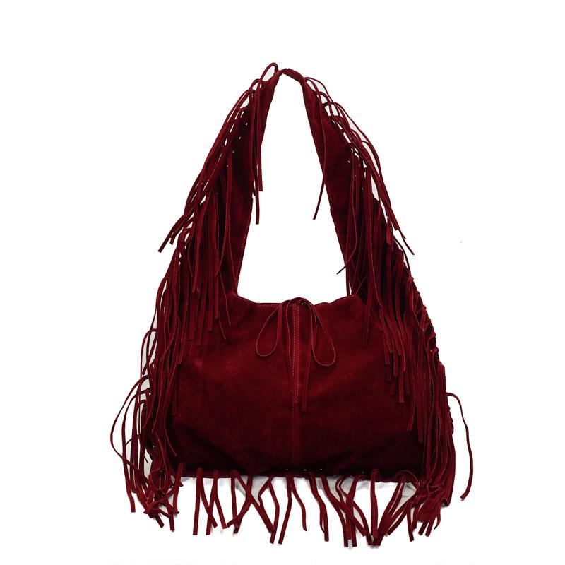 Dumpling Bag, Large-capacity Single-shoulder Armpit Bag, Retro Tote Bag, Casual and Simple Single-shoulder Bag