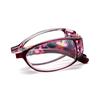 Folding Reading Glasses Magnifier Glasses Frame Men and Women Style High-end Versatile Presbyopic Glasses Reading Glasses Unisex