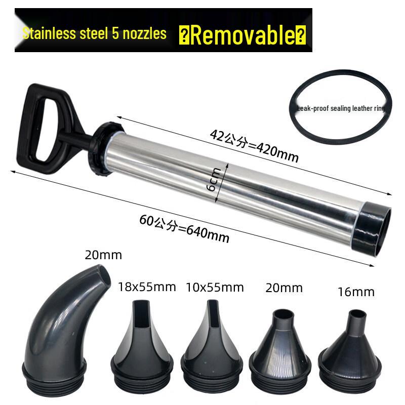Aokewen Detachable Stainless Steel Mortar Grout Filler