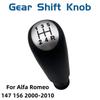 For Alfa Romeo 147 156 2000-2010 Car Gear Shift Knob Stick Head Lever Handle 5 Speed 735269771 High Quality Car Accessories