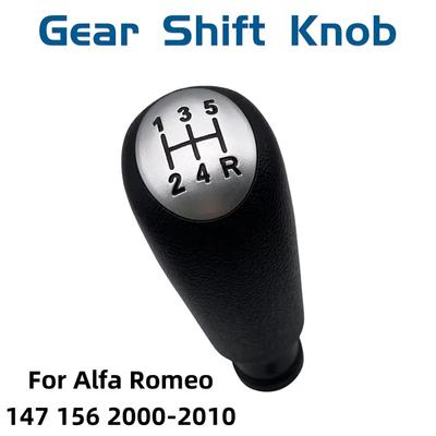 Für Alfa Romeo 147 156 2000-2010 Auto Schaltknauf Schalthebel Griff 5-Gang 735269771 Hochwertiges Autozubehör