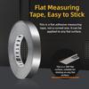 Self-Adhesive Measuring Tape Stainless Steel Workbench Ruler Adhesive Backed Tape Ruler