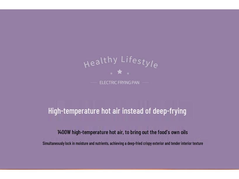 Smart Large-Capacity Multi-Functional Air Fryer & Electric Oven
