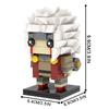MOOXI Anime Cartoons MOC Bricks Set Compatible BrickHeadsed Building Blocks Parts Kids Education Toys For Children Birthday Gift