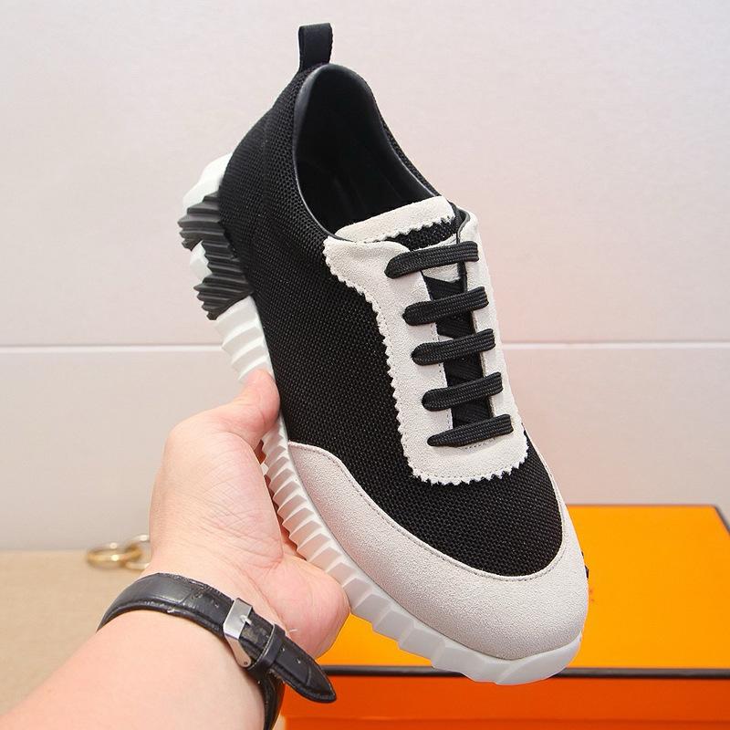 Herren Sportliche Freizeitschuhe Atmungsaktives Netz zum Hineinschlüpfen Leichtgewicht Luxus Mode Frühling Sommer Stil Bequem Gummi Sohle