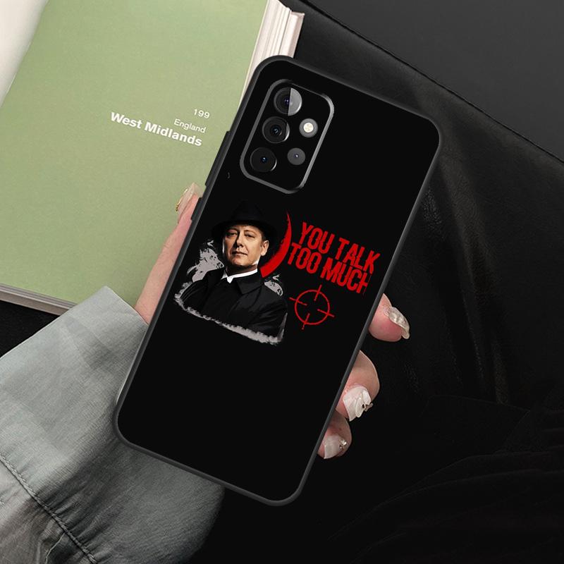 TV Series The Blacklist Phone Case For Samsung Galaxy A54 A34 A14 A52 A32 A22 A12 A51 A71 A50 A70 A13 A33 A53 Cover